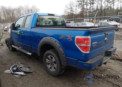 2014 Ford F-150 Stx из США, поврежденный, VIN 1FTFX1EF0EKG17077